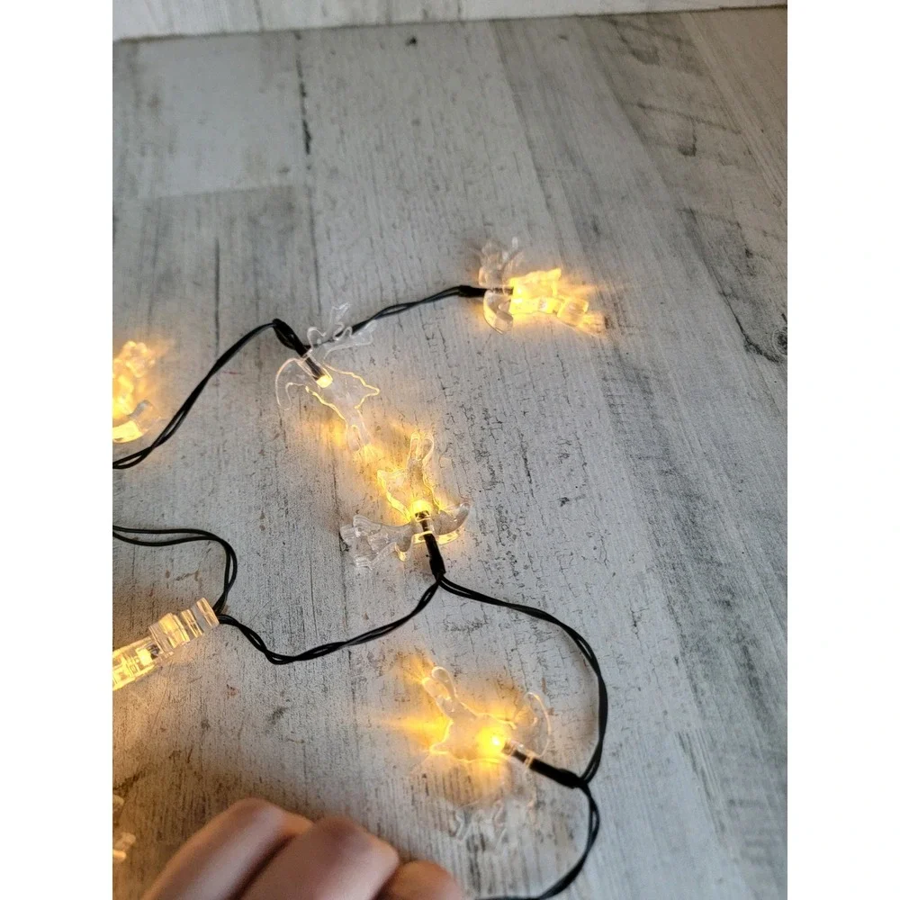 Light up reindeer AS IS string light‎ Xmas home decor figure Santa Claus
